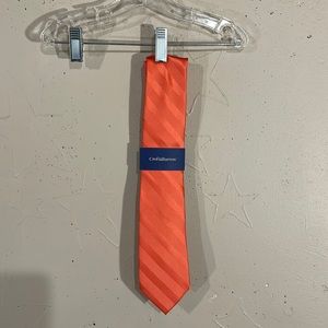 Croft & Barrow Coral Striped Tie.
